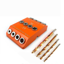 Aluminum Alloy Drill Guide Jig for Angled and Straight Holes