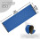 Navy Blue Bedroom Runner Rug 2 ft x 6 ft Non-Slip with 2