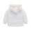 Kids Hooded Puffer Jacket White Size 100 2