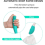 15.5'' Long Handled Bottom Toilet Self Wipe Aid Wiper Easy Tissue W/Long Handle 3