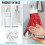 Christmas Penguin Hand Towels with Loop 3-Pc Set 6