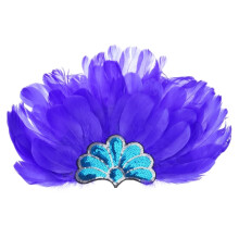 Flapper Headband for Mardi Gras and Prom Parties