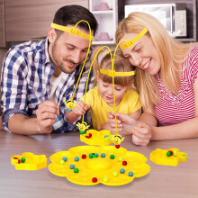Little Bee Magnetic Bead Fishing Game for Early Education