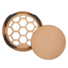 Wooden Acoustic Guitar Sound Hole Cover Bell
