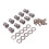 Guitar Tuning Peg Ferrule Set Silver 10 pcs 1