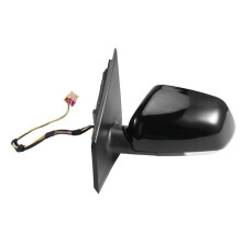 Car Rearview Mirror Assembly Exterior Door Side Wing Mirror with Turn Signal Lights for 2006-2010 Left