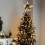 LED Wrought Iron Tree Top Star Decoration White 9.84x11.02 1