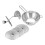 Manual Potato Masher with Comfortable Handle 1 Set 1