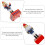 ULTNICE Wooden Nutcracker Music Box Decor 4.5 Inches 7