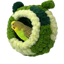 Fluffy Bird Nest Hammock Bed for Small Birds Medium