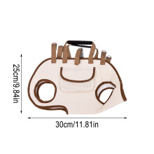 Dog Full Body Lift Bag Portable Breathable Leash Backpack