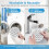 Rotating Steam Mop Pads for Bissell SpinWave 3897A 3712 6