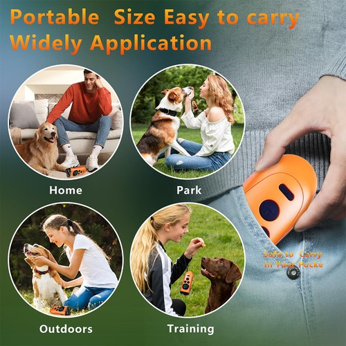Ultrasonic Dog Repeller Anti Bark Device Stop Barking Humane Pet Training Tool 2