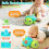 Musical Crawling Turtle Toy for Infants 6-12 Months, 5