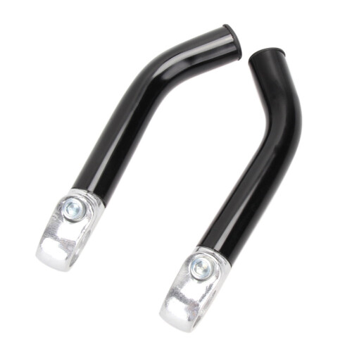 Bicycle Handlebar End Grips Aluminum Alloy 2 Pcs 1