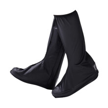 Men's Rainproof Overshoes with Zipper and Non-slip Rubber