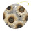 Rustic Barn Sunflower Ornament White Grey Wood 5