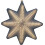 19 Inch 80LED Outdoor 3D Star Light Warm White 1