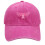 Pink Ribbon Embroidered Wings Baseball Cap Adjustable Denim 1