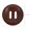 Brown Wood Coat Buttons Two-Hole 10 pcs 2