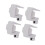 Boat Fender Clips Gray 4 Pcs 4