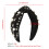Rhinestone Knotted Headband for Women One Size 3