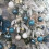 Christmas Ball Ornaments Set Stone Blue 86-Pc 7