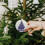 Purple Ceramic Christmas Tree Ornament 7