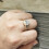 Sun and Moon Ring Set Gold Silver Size 6 to 11 2