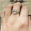 Sun and Moon Ring Set Gold Silver Size 6 to 11 5