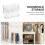 Raindrops Umbrella Stand Transparent Plastic Wall-Mounted 1 3
