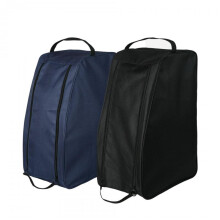 (Navy blue) Thickened Oxford Boot Storage Bag Handheld Portable Dustproof Organizer 50CM Travel Clothing Storage