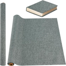 Gray Polyester Book Binding Cloth 39.4 x 16.9 in