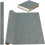 Gray Polyester Book Binding Cloth 39.4 x 16.9 in 1