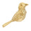 Brass Bird Drawer Knob Gold Finish 1 Pack 6