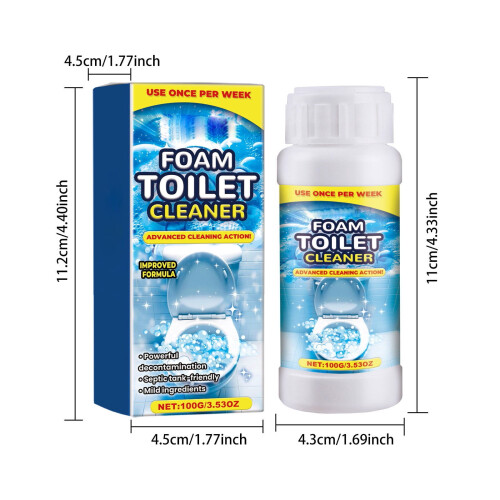 Toilet Bowl Cleaner Deep Penetration Deodorizing Formula 2 2