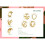 Gold-Plated Sterling Silver Non-Piercing Helix Cuff Earrings 3