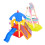 Mini Slide Toy Model Plastic 2 Pieces Pink 6