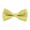 Solid Color Adjustable Bow Tie for Kids Yellow 3