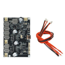 2.1 Power Amplifier Board 2 X 22W + 43W 3-Channel Integrated Charging Boost Circuit APP-Adjustable with