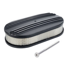 11.81Inch Air Filter Cleaner Assembly Washable Air Filter Element Oval Air Filter Cleaner
