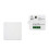RF Wireless  Light  Without Neutral 433Mhz Wireless Remote Control  Kit AC110-250V for Light Lamp White 1