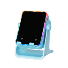 Wireless Sensor Speaker Desk Universal Mobile Phone Stand RGB Colorful Light Adjustable Holder