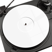 Plattenteller-Matte, Plattenteller-Rutschmatte für 12" Vinyl Vintage Plattenspieler, Antistatische Abdeckung, Reduziert Geräusche und Klänge Von