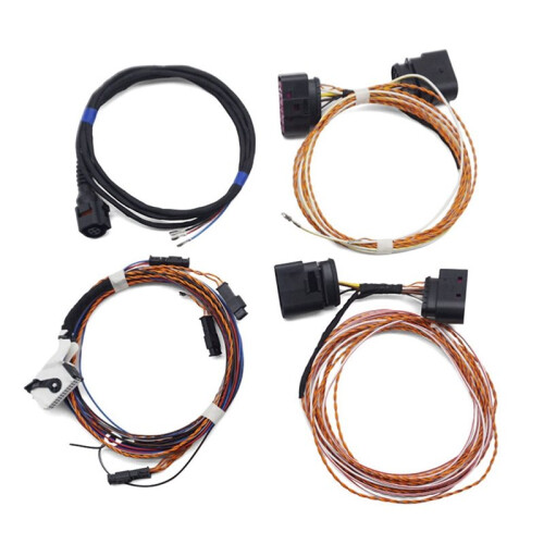 For  B6 Headlight Control Module & Xenon Headlight Automatic Leveling Wiring Harness Kit