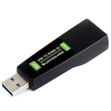 Waveshare USB zu RS485 (E) Industrie-Grad Isolierter Bidirektionaler Konverter mit Integriertem FT232RNL-Chip Isoliertem RS485-Transceiver
