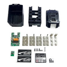 15X18650 BL1890 Li-Ion Batteriefach Kit für 18V Schnelllade PCB Schutzschaltung mit 9,0Ah Aufkleber