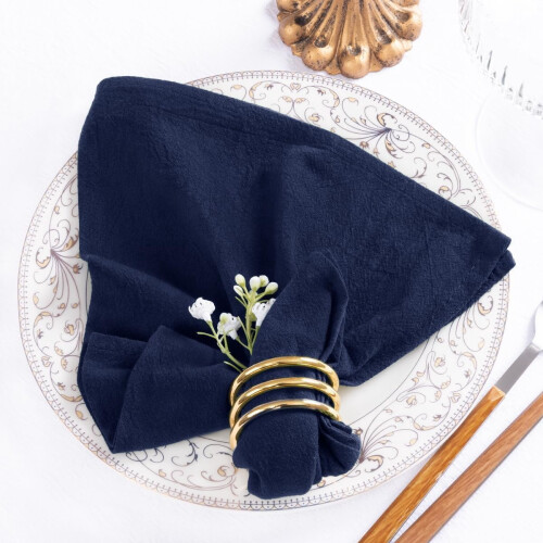Green Easter Cloth Napkins Linen Cotton 6-Pack 2