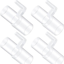 4 Pack CPAP Hose Adapter,CPAP Oxygen Enrichment Adapter,Universal Tube Connector for CPAP Tubing Hose