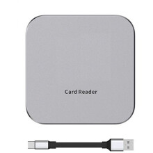 Magnetic 4-in-1 Card Reader OTG/CF//TF Cards USB Memory Card Reader Portable High-Speed Adapter for Camera A to C
